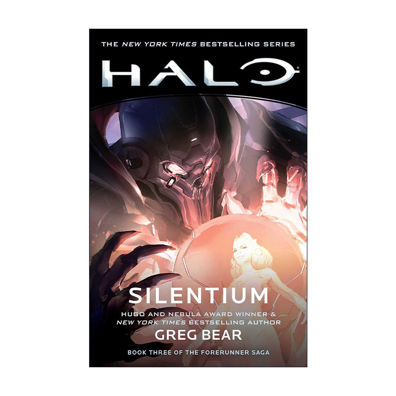 英文原版 HALO Silentium 光环10 静默 先行者三部曲 英文版 进口英语原版书籍
