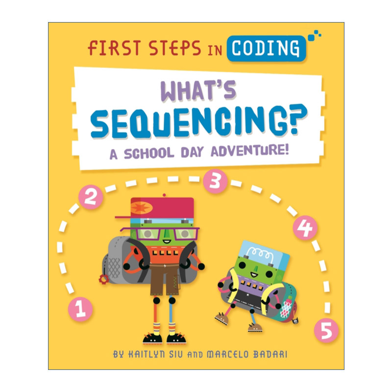 英文原版 First Steps in Coding What's Sequencing 编程的第一步 什么是排序 英文版 进口英语原版书籍