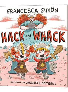 英文原版绘本 Hack and Whack 小小维京人 英文版 进口英语原版书籍儿童图书