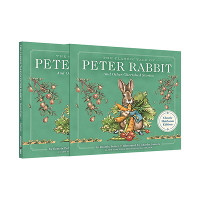 英文原版绘本 The Classic Tale of Peter Rabbit Classic Heirloom Edition 彼得兔故事绘本套装 英文版 进口英语原版书籍