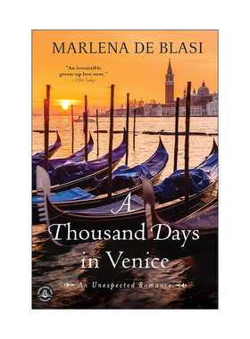 英文原版 A Thousand Days in Venice 威尼斯 美食 祈祷与爱 Marlena de Blasi散文游记 英文版 进口英语原版书籍