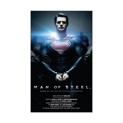 英文原版 Man of Steel The Official Movie Novelization 超人 钢铁之躯 扎导版DC正义联盟超人电影官方小说 进口英语原版书籍