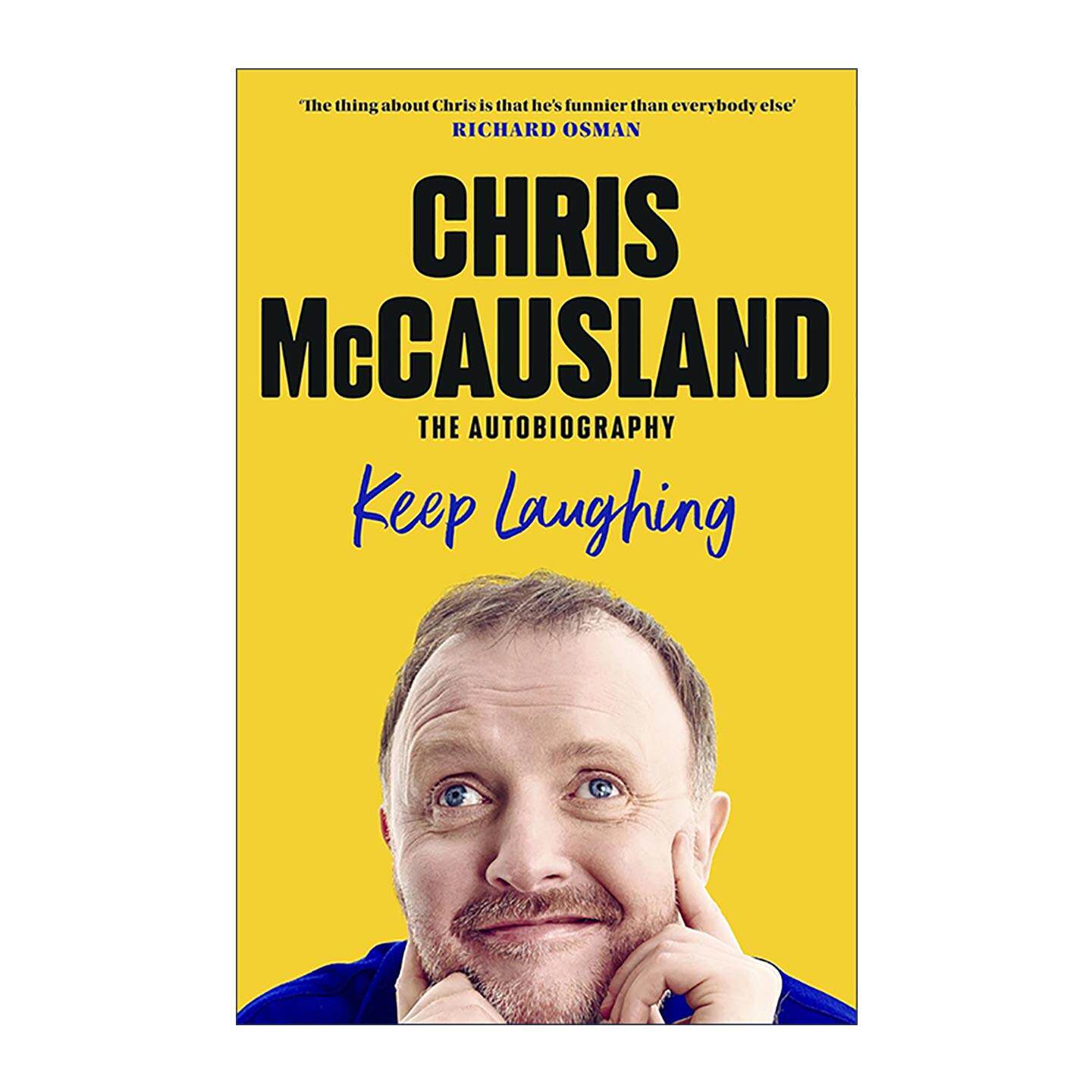 英文原版 Keep Laughing 保持微笑 英国盲人喜剧演员Chris McCausland 自传 英文版 进口英语原版书籍