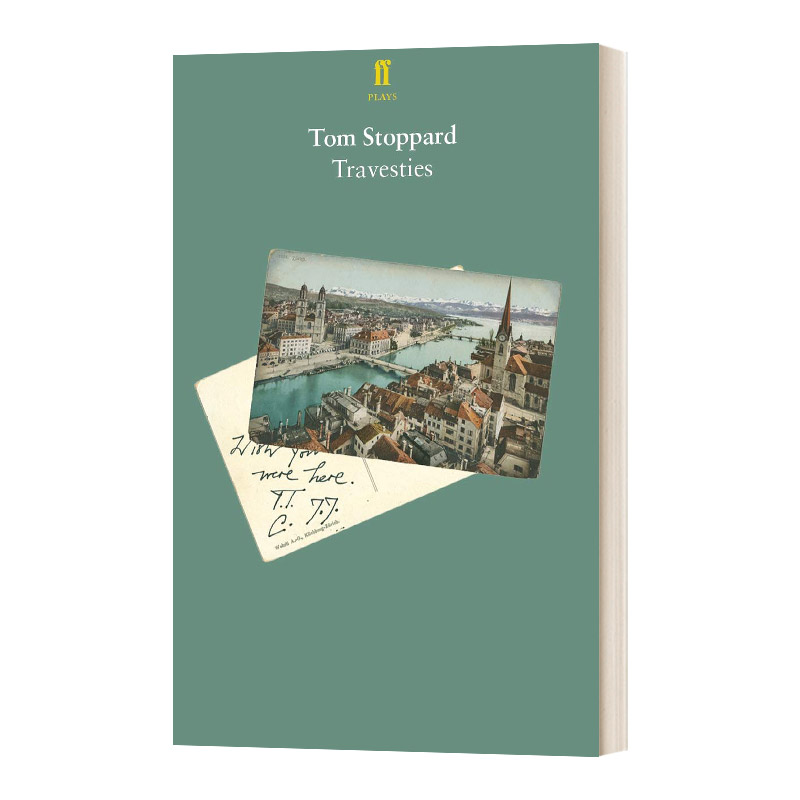 英文原版 Travesties 戏谑 汤姆 斯托帕戏剧 英文版 进口英语原版书籍