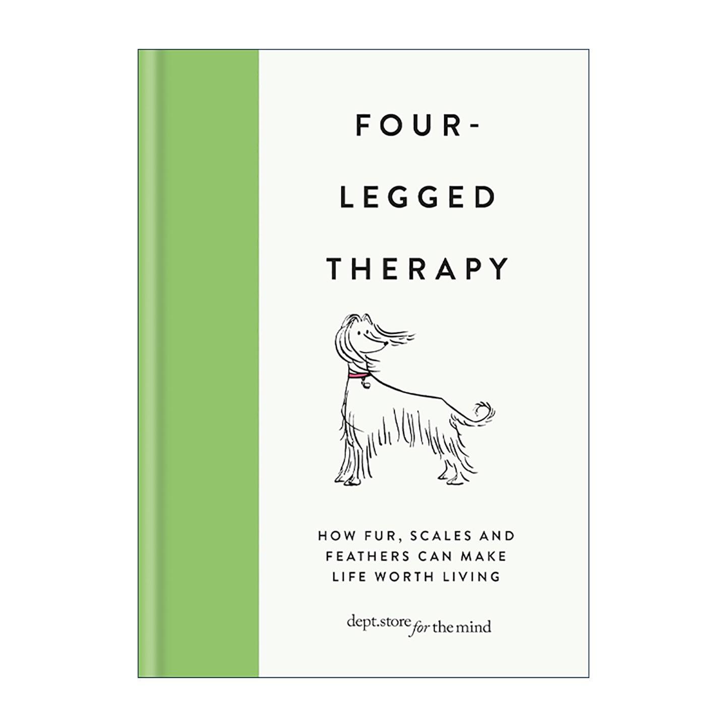 英文原版 Four-Legged Therapy 动物疗法 动物如何对人类的身心健康产生积极影响 精装 英文版 进口英语原版书籍