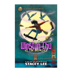 Whimsies Rick Chu 英文原版 温斯顿·朱与奇思妙想 Stacey Presents 儿童奇幻冒险小说 Riordan Lee Winston 波西杰克逊 vs.the