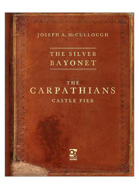 英文原版 The Silver Bayonet The Carpathians 银刺刀 喀尔巴阡城堡 哥特式拿破仑战争桌面战争兵棋指导书 进口英语原版书籍