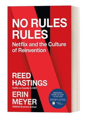 英文原版 No Rules Rules 不拘一格 网飞的自由与责任工作法 里德·哈斯廷斯 英文版 进口英语原版书籍