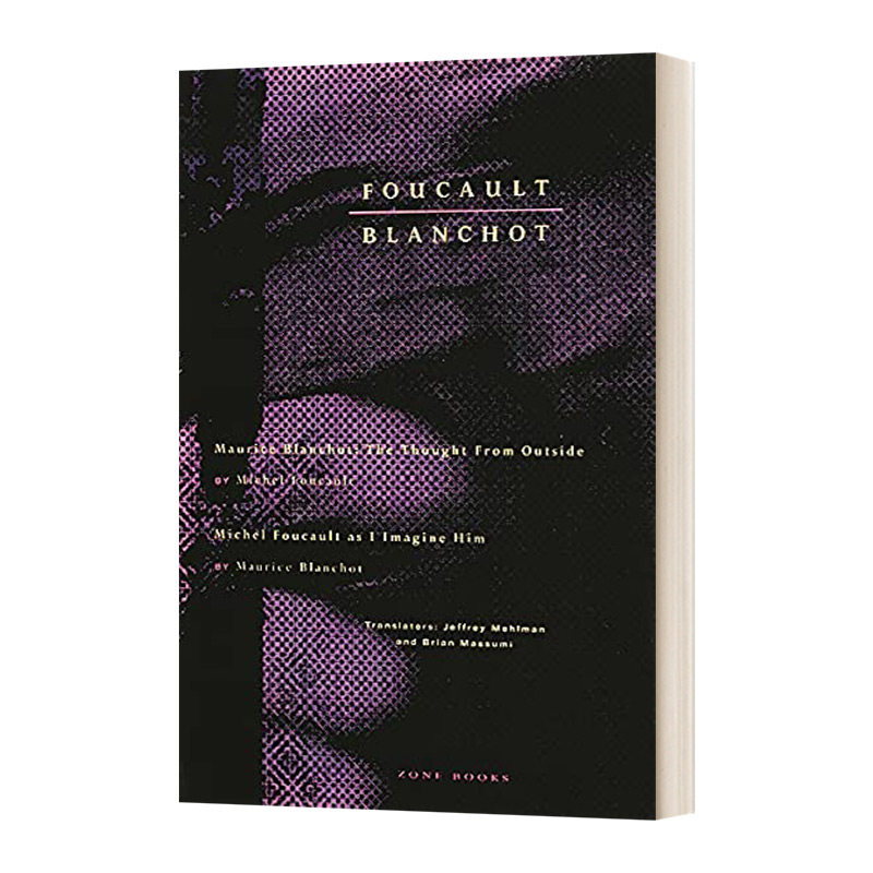 英文原版 Michel Foucault Maurice Blanchot 米歇尔·福柯 莫里斯·布朗肖 来自外部的思想 平装 英文版 进口英语原版书籍