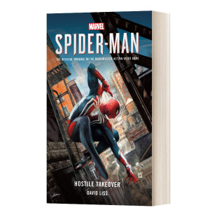 漫威蜘蛛侠 小说 Hostile 英文原版 敌意收购 进口英语原版 SPIDER 英文版 Marvel’s 书籍 MAN 官方授权前传小说 Takeover