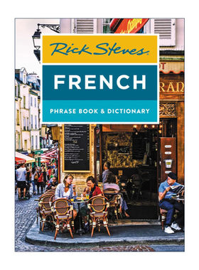 英文原版 Rick Steves French Phrase Book & Dictionary 法语短语字典书 旅游指南 旅游专家史蒂夫里奇 英文版 进口英语原版书籍