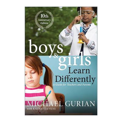 英文原版 Boys and Girls Learn Differently 男孩女孩学习大不同 给教师和家长的教导指南 修订10周年版 英文版 进口英语原版书籍