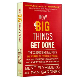 Things 书籍 进口英语原版 精装 How Big Bent Done Get 英文版 英文原版 大事如何做成 Flyvbjerg 项目管理