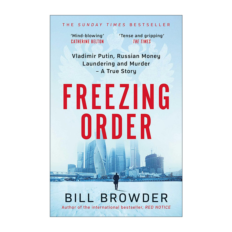 英文原版 Freezing Order 冻结令 关于财务、谋杀和一个人为正义而奋斗的真实故事 英文版 进口英语原版书籍