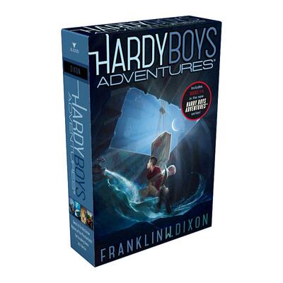英文原版 Hardy Boys Adventures 哈迪男孩冒险1-4册盒装 英文版 进口英语原版书籍