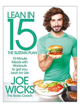 英文原版 Lean in 15 十五分钟搞定餐食与锻炼 让你终身保持苗条 Joe Wicks 英文版 进口英语原版书籍