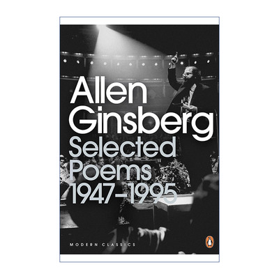 英文原版 Selected Poems 1947-1995 Allen Ginsberg 艾伦·金斯伯格诗选 企鹅现代经典 英文版 进口英语原版书籍