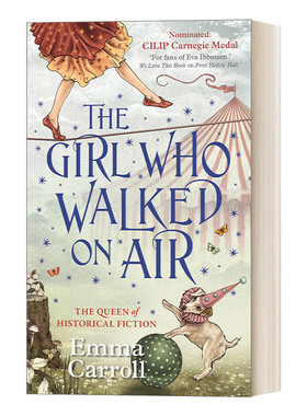 英文原版 The Girl Who Walked On Air 走钢丝的女孩 历史小说女王艾玛 卡罗尔 卡内基文学奖提名 英文版 进口英语原版书籍