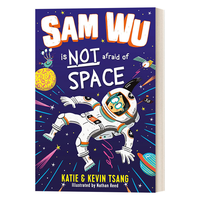 英文原版 Sam Wu Is Not Afraid of Space 不怕太空 英文版 进口英语原版书籍