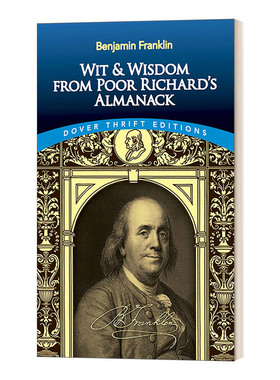 英文原版 Wit and Wisdom from Poor Richard's Almanack 穷理查年鉴智慧箴言录 本杰明·富兰克林 英文版 进口英语书籍