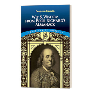 英文原版 进口英语书籍 本杰明·富兰克林 Poor Wisdom 英文版 and Almanack 穷理查年鉴智慧箴言录 Richard Wit from
