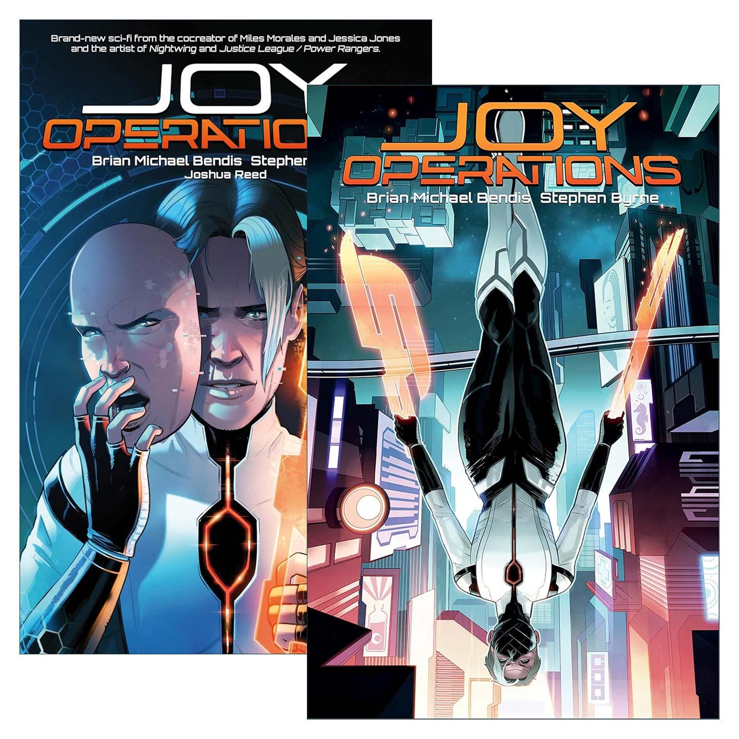 英文原版 Joy Operations 乔伊行动2册 黑马科幻漫画 五次艾斯纳奖得主Brian Michael Bendis 英文版 进口英语原版书籍