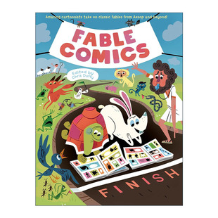 寓言 书籍 Comics 进口英语原版 英文版 精装 经典 伊索寓言 寓言漫画 Fable 英文原版