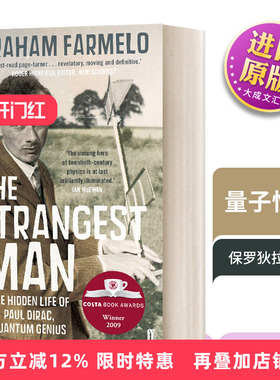 量子怪杰 英文原版 The Strangest Man 保罗狄拉克传 英文版 Graham Farmelo 进口英语书籍