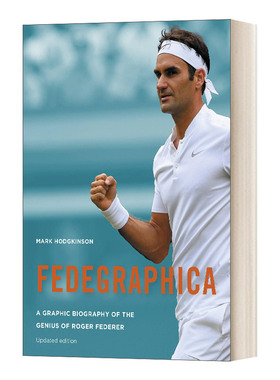 英文原版 Fedegraphica 费德勒传 光影中的网坛传奇 英文版 进口英语书籍