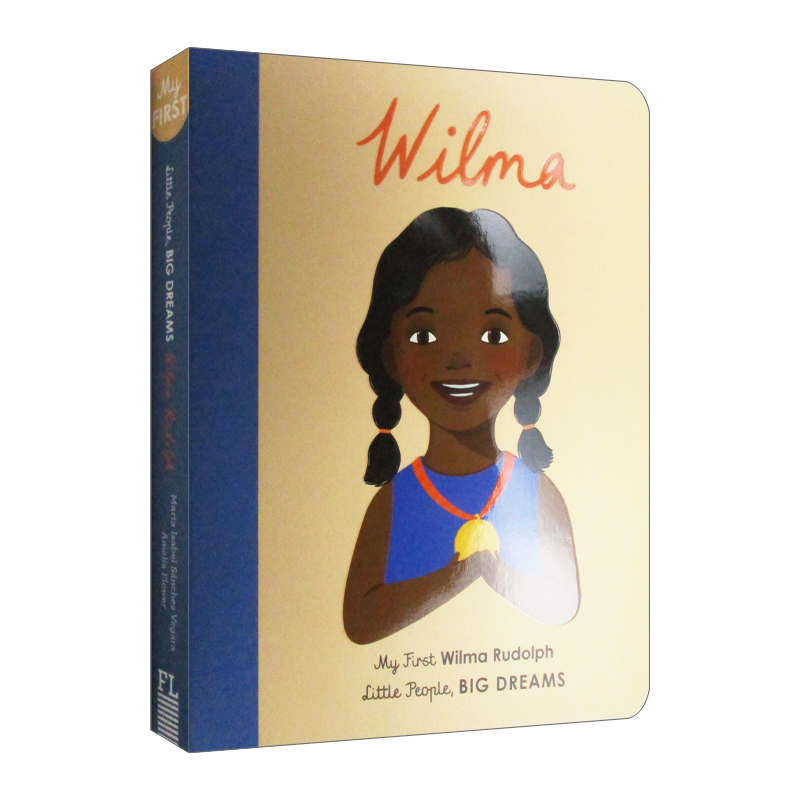 英文原版 Wilma Rudolph My First Wilma Rudolph小人物 大梦想 我的第一本威尔玛·鲁道夫 英文版 进口英语原版书籍
