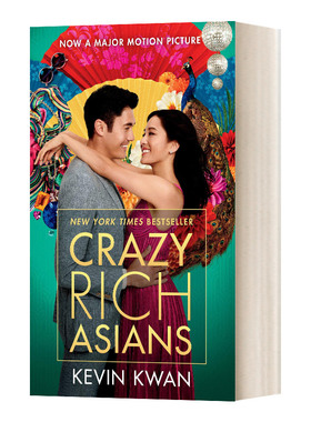 英文原版小说 Crazy Rich Asians Movie Tie in 疯狂的亚洲富豪 同名电影封面 畅销小说 关凯文 英文版 进口英语原版书籍