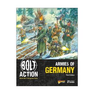 Armies 书籍 进口英语原版 桌面战争兵棋 Bolt Action 德国军队 Germany 英文版 英文原版 Third 第三版 Edition