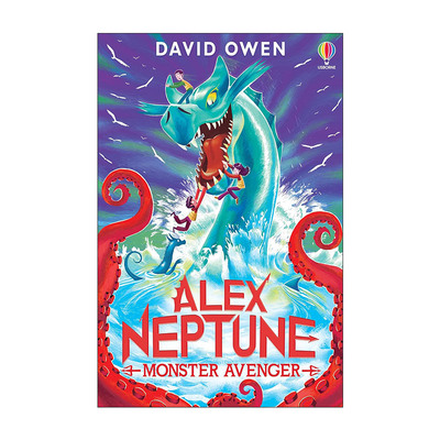 英文原版 Alex Neptune  Monster Avenger 亚历克斯海神3 怪兽复仇者 Usborne尤斯伯恩青少年奇幻故事小说英文版进口英语原版书籍