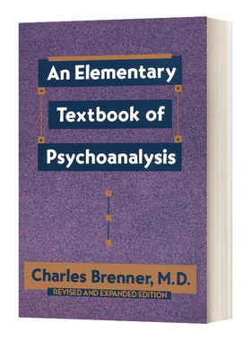英文原版 An Elementary Textbook of Psychoanalysis 精神分析入门 查尔斯 布伦纳 英文版 进口英语原版书籍