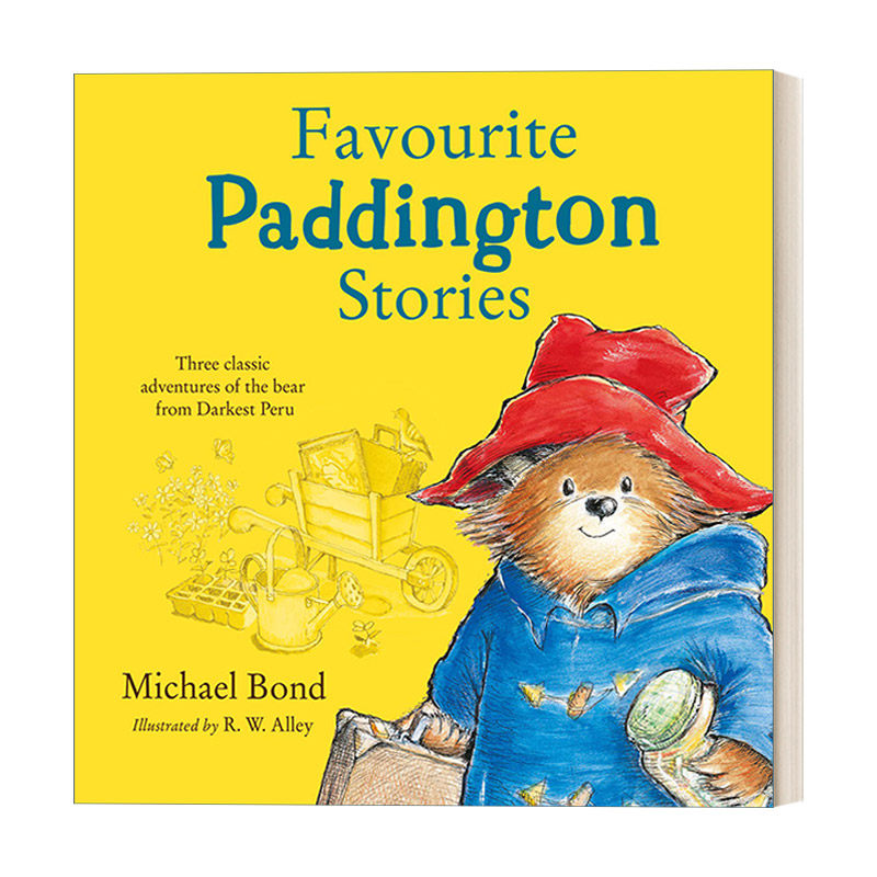 英文原版 favourite paddington stories 帕丁顿熊经典故事 儿童绘本