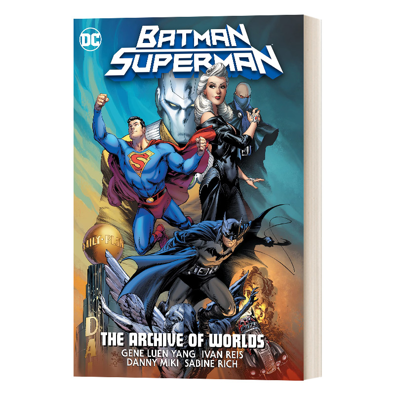 英文原版 Batman Superman The Archive Of Worlds 蝙蝠侠 超人 世界档案 精装 英文版 进口英语原版书籍