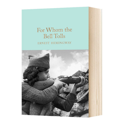 精装 For Whom the Bell Tolls Collector's Library系列 英文原版 丧钟为谁而鸣 Ernest Hemingway 英文版进口原版英语文学书籍