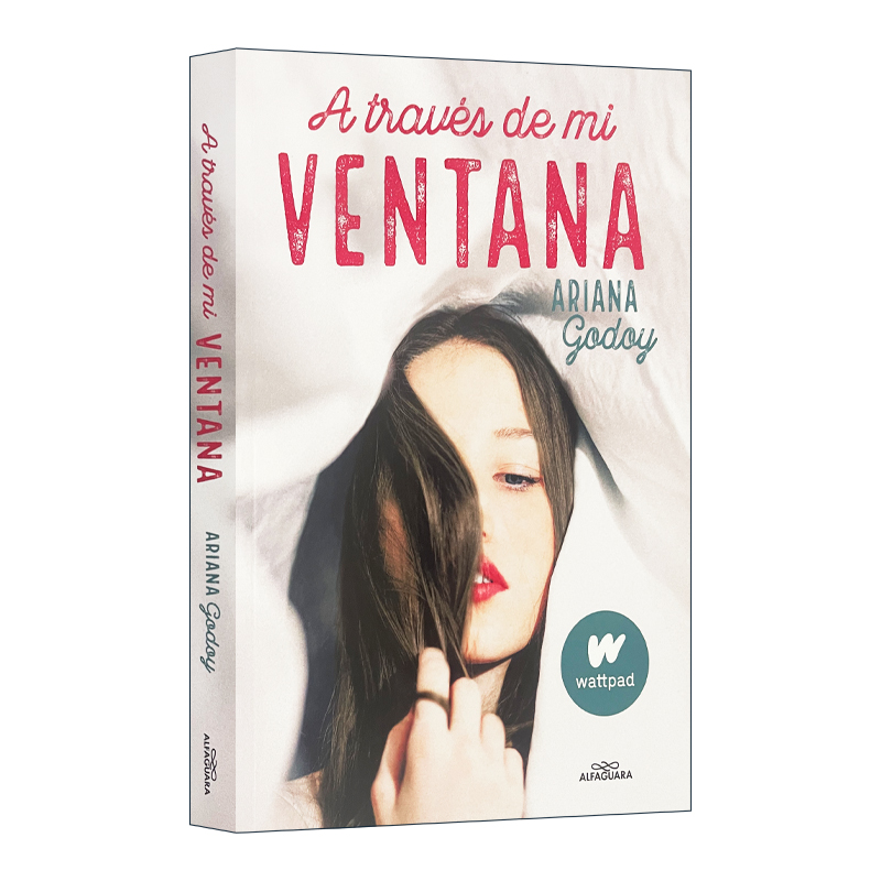 原版 A través de mi ventana Through My Window 隔窗恋爱 西班牙语版 同名电影原著 Ariana Godoy 进口原版书籍