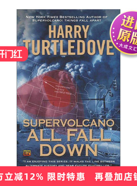 英文原版 Supervolcano 02 All Fall Down 超级火山系列2 全部陨落 科幻小说 雨果奖得主Harry Turtledove英文版 进口英语原版书籍