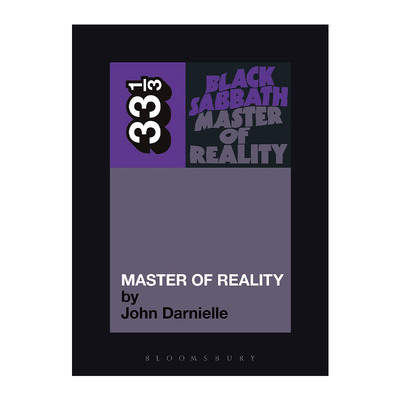 英文原版 Black Sabbath's Master of Reality 黑色安息日 现实之主 33 1/3经典音乐系列 英文版 进口英语原版书籍