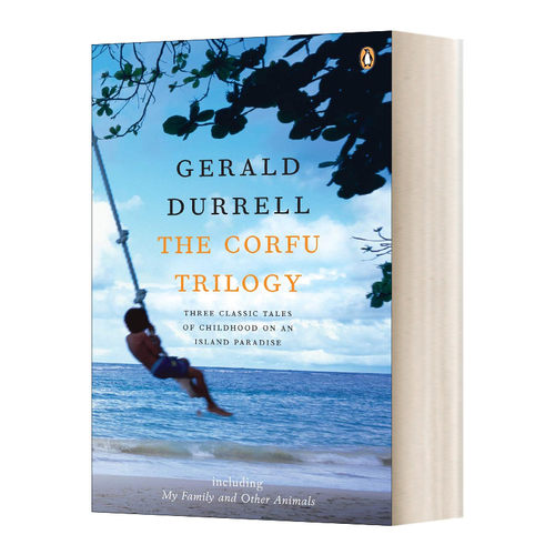 英文原版 The Corfu Trilogy 希腊三部曲合集 英文版 进口英语原版书籍
