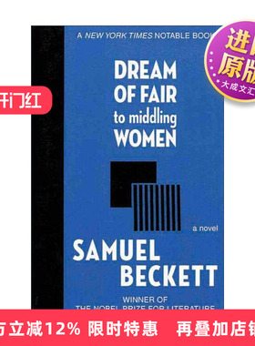 英文原版 Dream of Fair to Middling Women 梦中佳人至庸女 贝克特 英文版 进口英语原版书籍