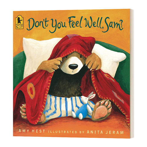 英文原版 Don't You Feel Well, Sam? 山姆你不舒服吗 2-5岁儿童绘本 猜猜我有多爱你插画师Anita Jeram 英文版 进口英语原版书籍