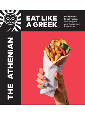 英文原版 The Athenian Cookbook 希腊雅典美食书 精装 英文版 进口英语原版书籍