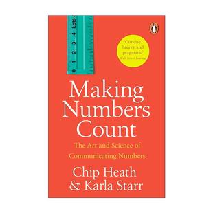 Count 让数字说话 斯坦福教授奇普·希思 英文原版 进口英语原版 Numbers 英文版 书籍 Making
