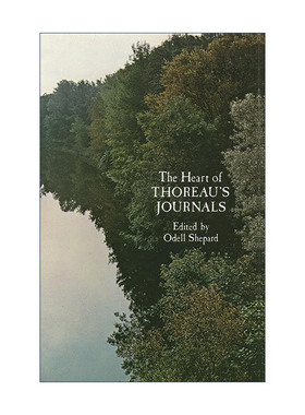 英文原版 The Heart of Thoreau's Journals 梭罗日记精选集 瓦尔登湖作者Henry David Thoreau英文版 进口英语原版书籍