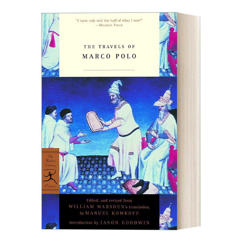 英文原版 The Travels of Marco Polo 马可波罗游记 兰登书屋现代图书馆经典系列 英文版 进口英语原版书籍