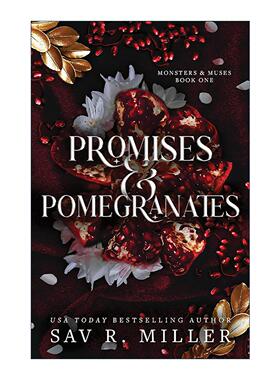 英文原版 Promises and Pomegranates Monsters & Muses  1 誓言与石榴 怪物与缪斯系列1 浪漫小说 英文版 进口英语原版书籍