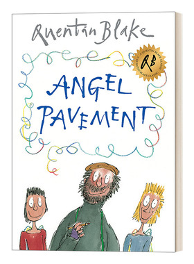 英文原版 Angel Pavement 天使有支魔法笔 昆廷·布莱克绘本 英文版 进口英语原版书籍
