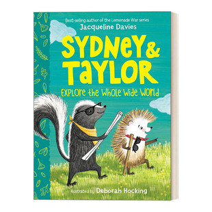 Taylor Whole 绘本 and 杰奎琳戴维斯文 进口英语书 英文原版 探索世界 Explore Sydney World Wide the 英文版 臭鼬悉尼和刺猬泰勒1